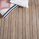 Safavieh Natural Fiber Nfb654Z Black/Natural Rug.
