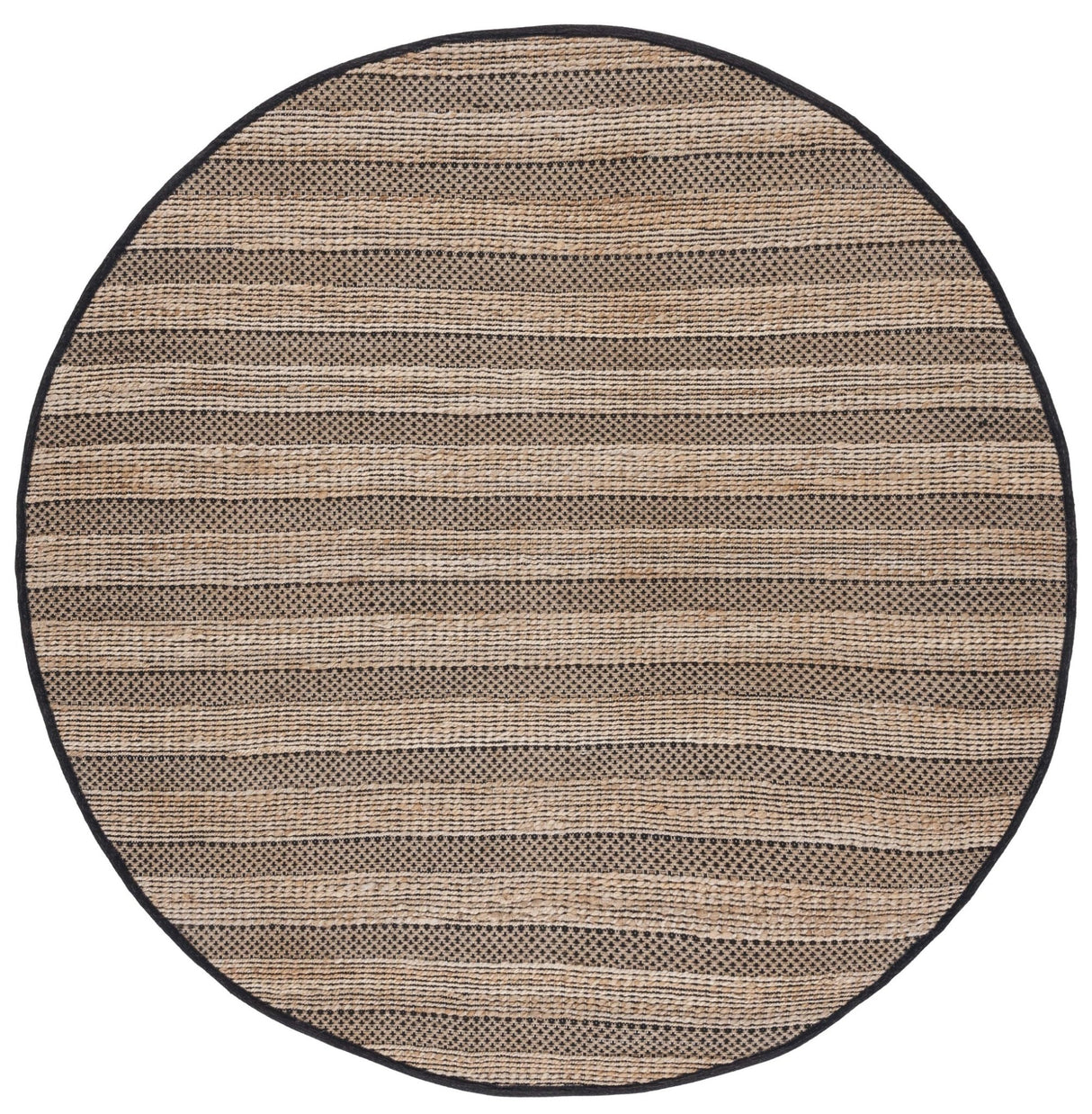 Safavieh Natural Fiber Nfb654Z Black/Natural Rug.