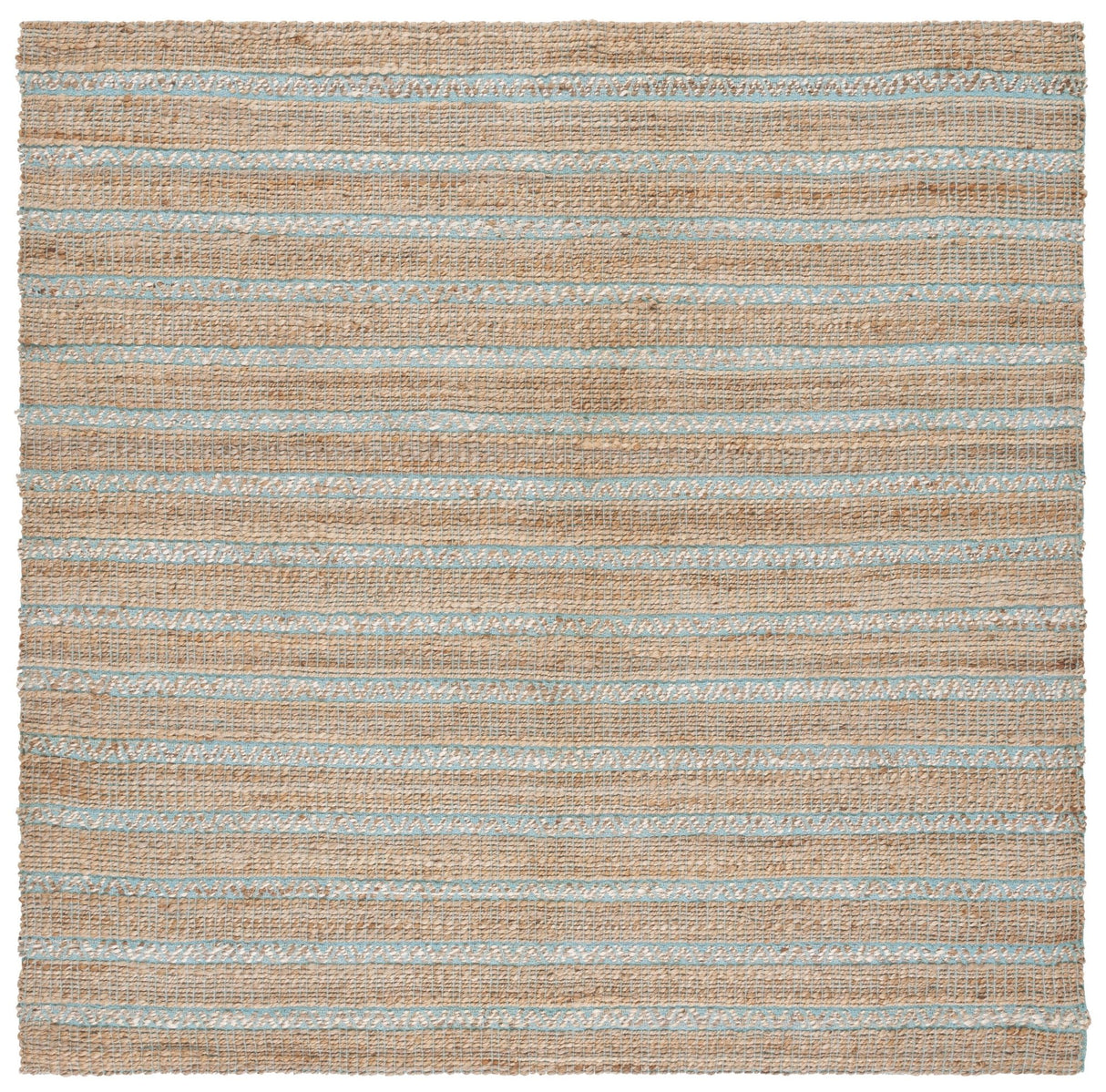 Safavieh Natural Fiber Nfb655K Teal/Natural Rug.