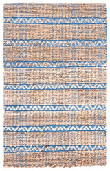 Safavieh Natural Fiber Nfb655M Blue/Natural Rug.