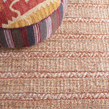 Safavieh Natural Fiber Nfb655P Rust/Natural Rug.