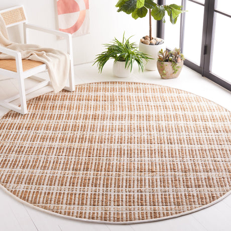Safavieh Natural Fiber Nfb656A Ivory/Natural Rug.