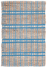 Safavieh Natural Fiber Nfb656M Blue/Natural Rug.