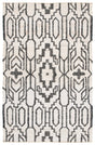 Safavieh Natural Fiber Nfb750A Ivory/Black Rug.