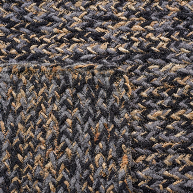Safavieh Natural Fiber Nfb950Z Black/Natural Rug.
