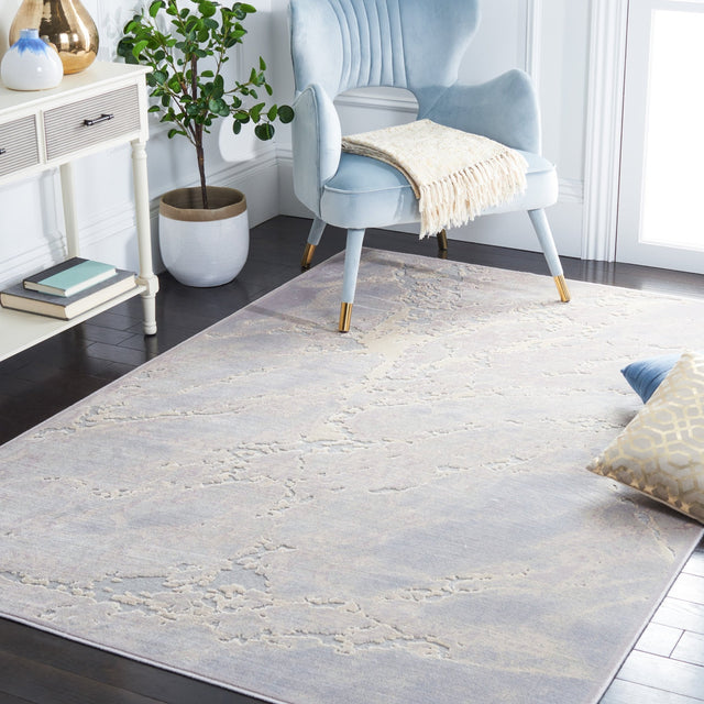 Safavieh Paradise Par884 Light Grey/Blush Pink Rug.