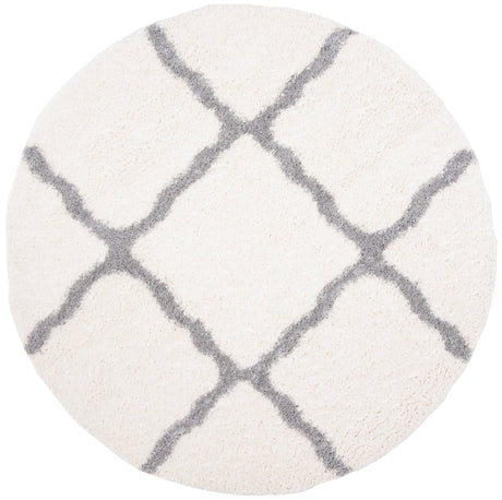 Safavieh Parma Shag Pma521A Cream/Grey Rug.