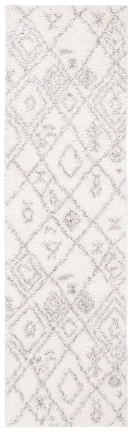 Safavieh Parma Shag Pma583A Cream/Grey Rug.