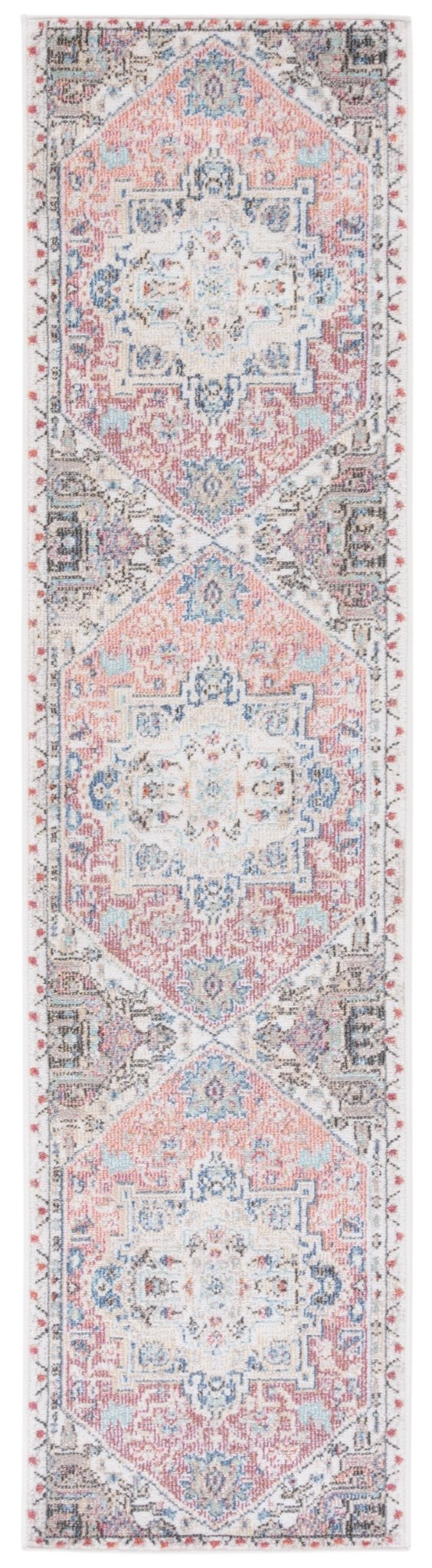 Safavieh Phoenix Phx521P Red/Ivory Rug.