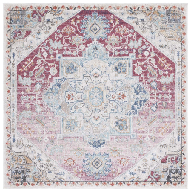 Safavieh Phoenix Phx521P Red/Ivory Rug.