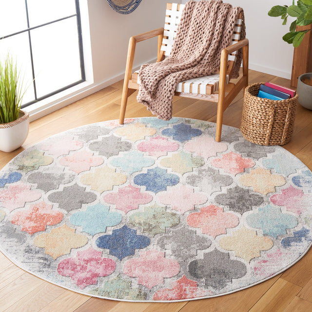 Safavieh Phoenix Phx531D Blue/Red Rug.