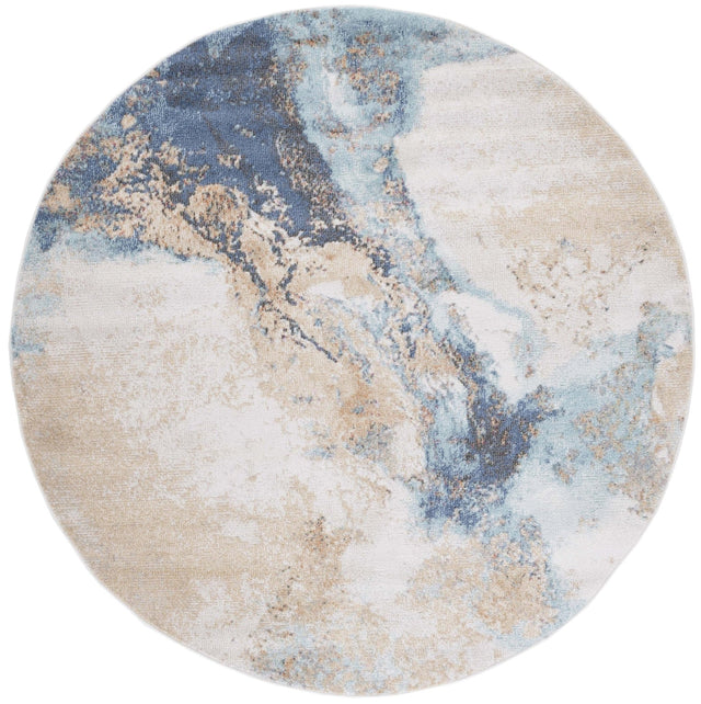 Safavieh Phoenix Phx533M Blue Rug.