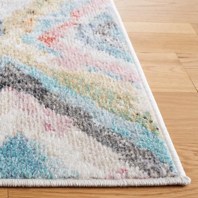 Safavieh Phoenix Phx561D Blue/Red Rug.