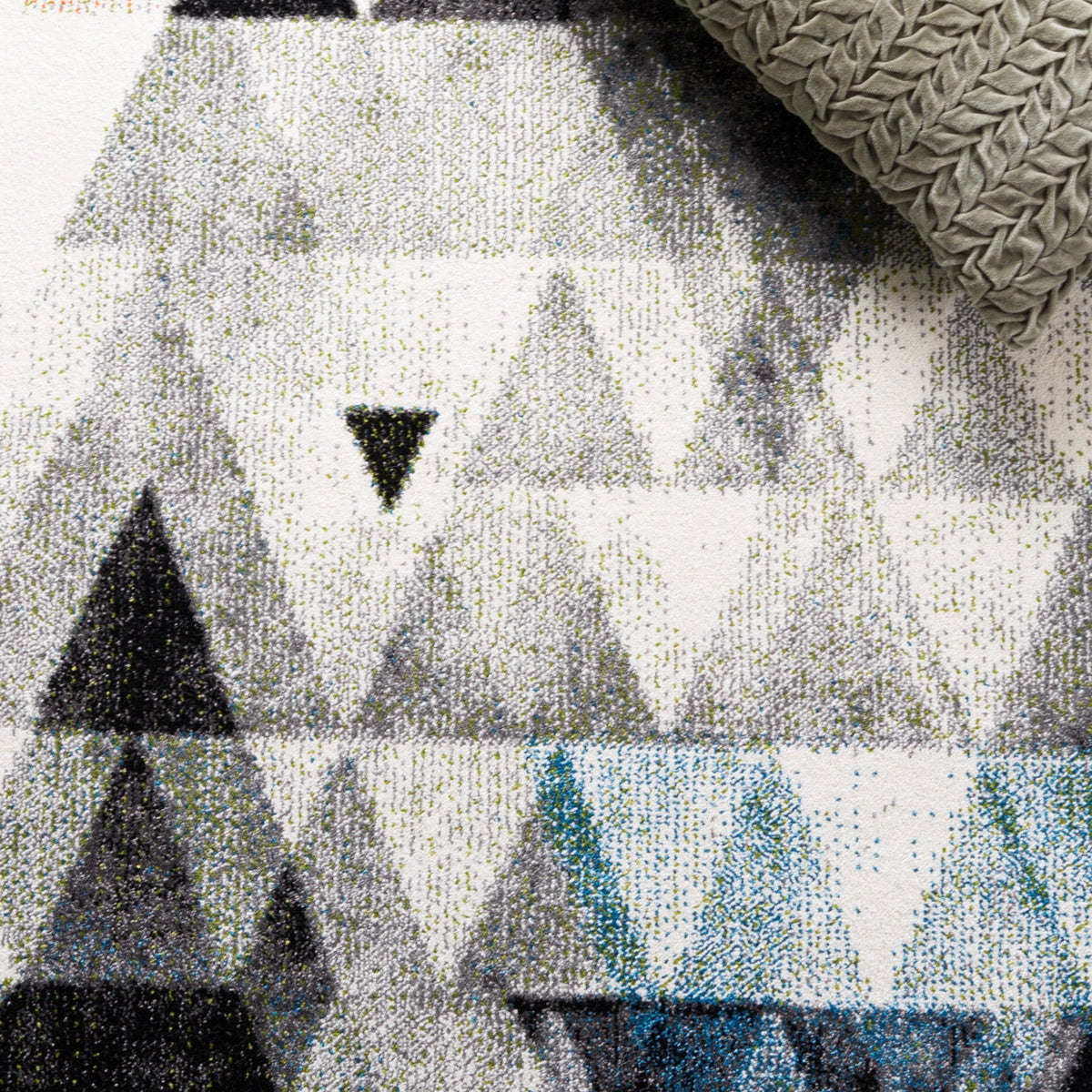 Safavieh Porcello Prlb6938C Grey/Blue Rug.
