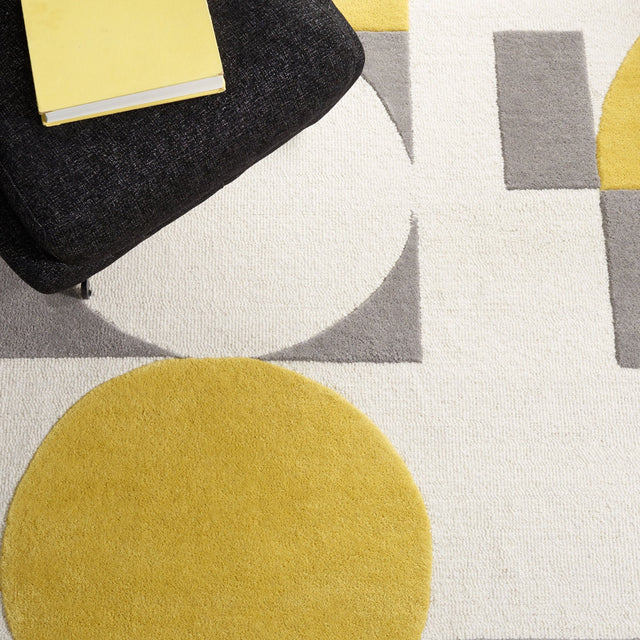 Safavieh Rodeo Drive Rd856D Grey/Gold Rug.