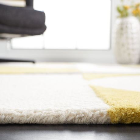 Safavieh Rodeo Drive Rd856D Grey/Gold Rug.