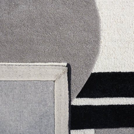 Safavieh Rodeo Drive Rd856F Grey/Black Rug.