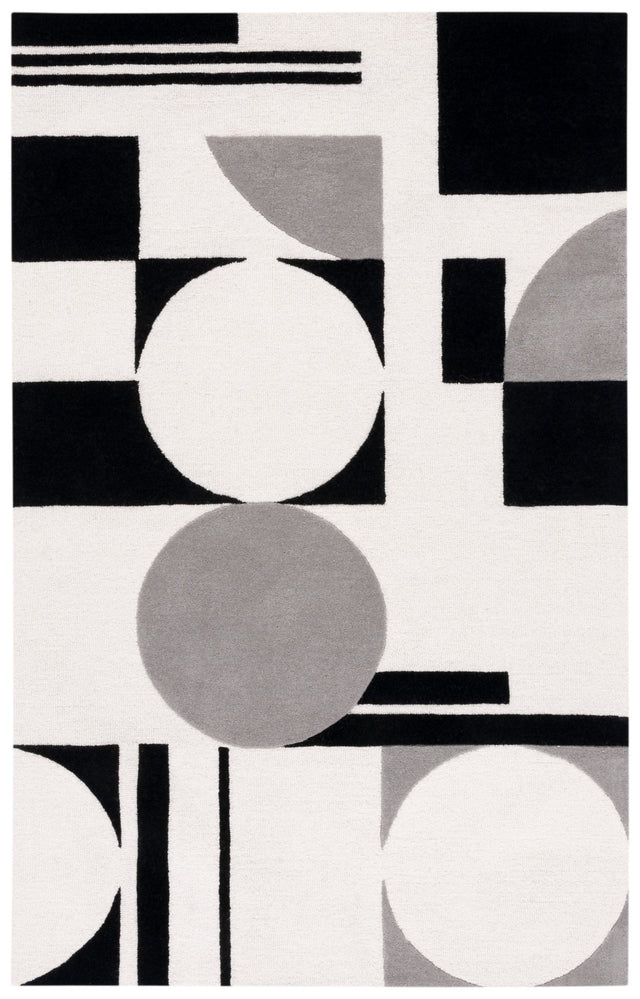 Safavieh Rodeo Drive Rd856F Grey/Black Rug.