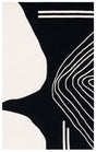 Safavieh Rodeo Drive Rd860Z Black/Ivory Rug.