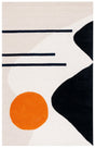 Safavieh Rodeo Drive Rd883B Beige/Black Rug.
