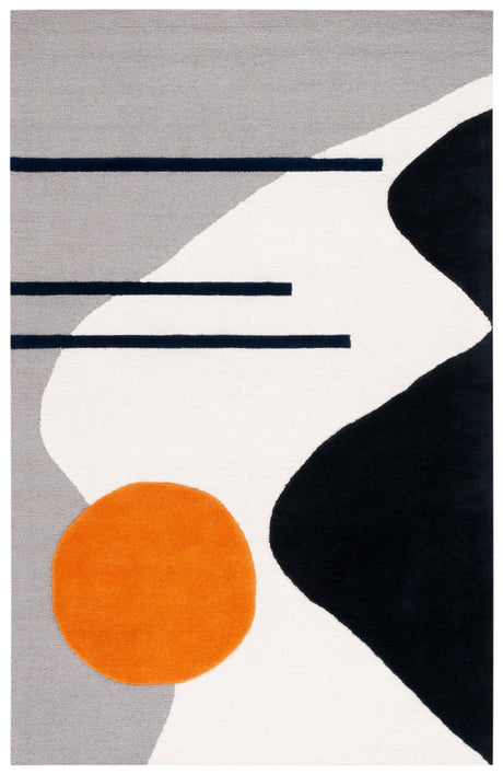 Safavieh Rodeo Drive Rd883F Grey/Black Rug.