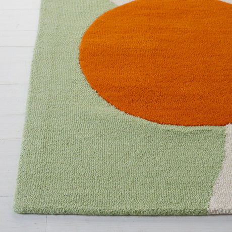 Safavieh Rodeo Drive Rd883Y Green/Black Rug.