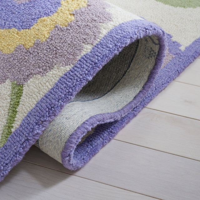 Safavieh Safavieh Kids Sfk355V Lavander/Ivory Rug.