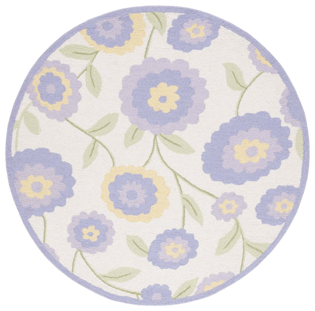Safavieh Safavieh Kids Sfk355V Lavander/Ivory Rug.