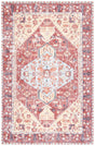 Safavieh Saffron Sfn350P Rust/Aqua Rug.