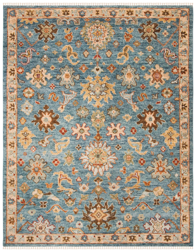Safavieh Samarkand Srk113M Blue Rug.