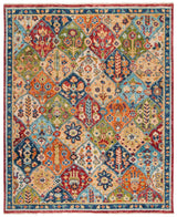 Safavieh Samarkand Srk123M Blue/Red Rug.