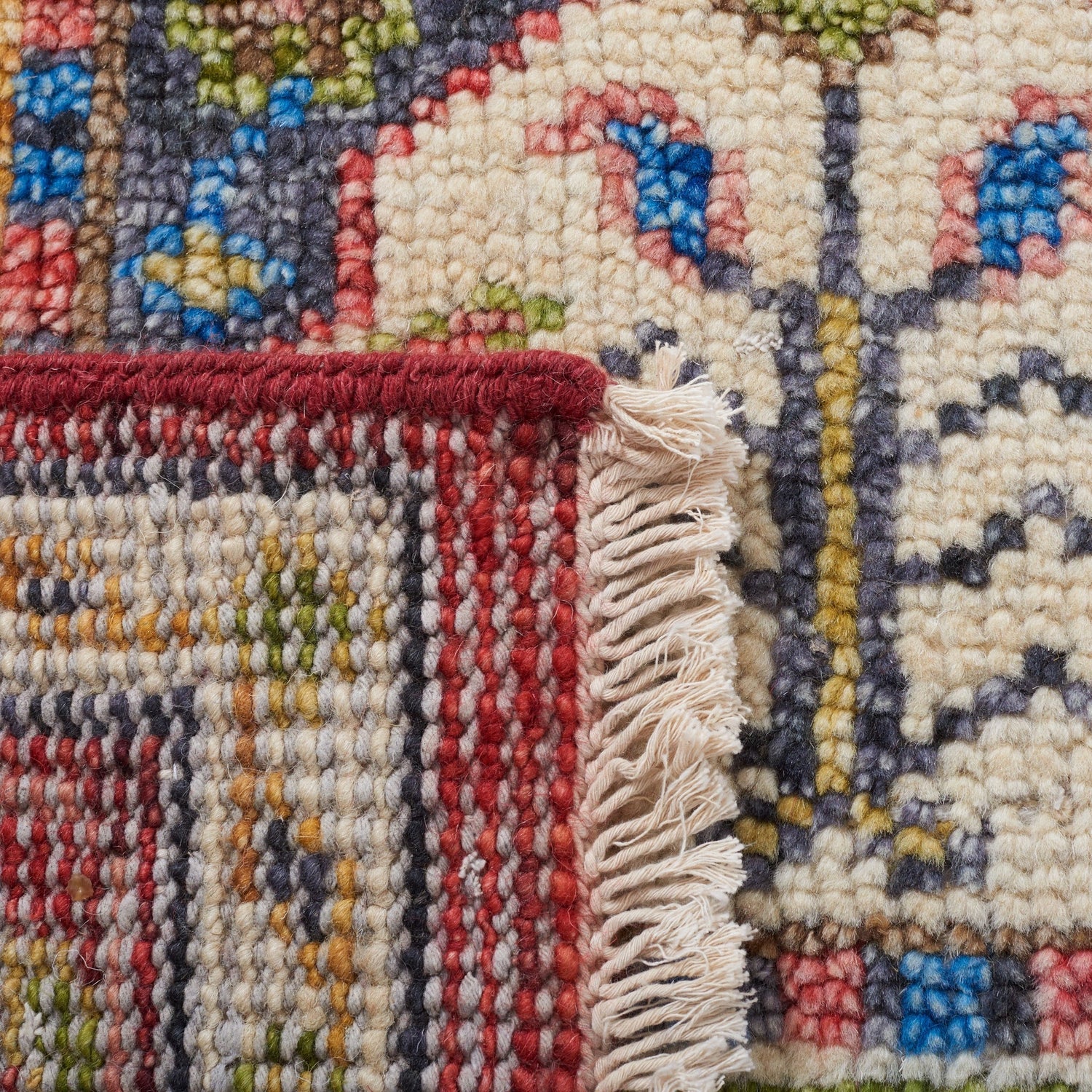 Safavieh Samarkand Srk124Q Red/Green Rug.