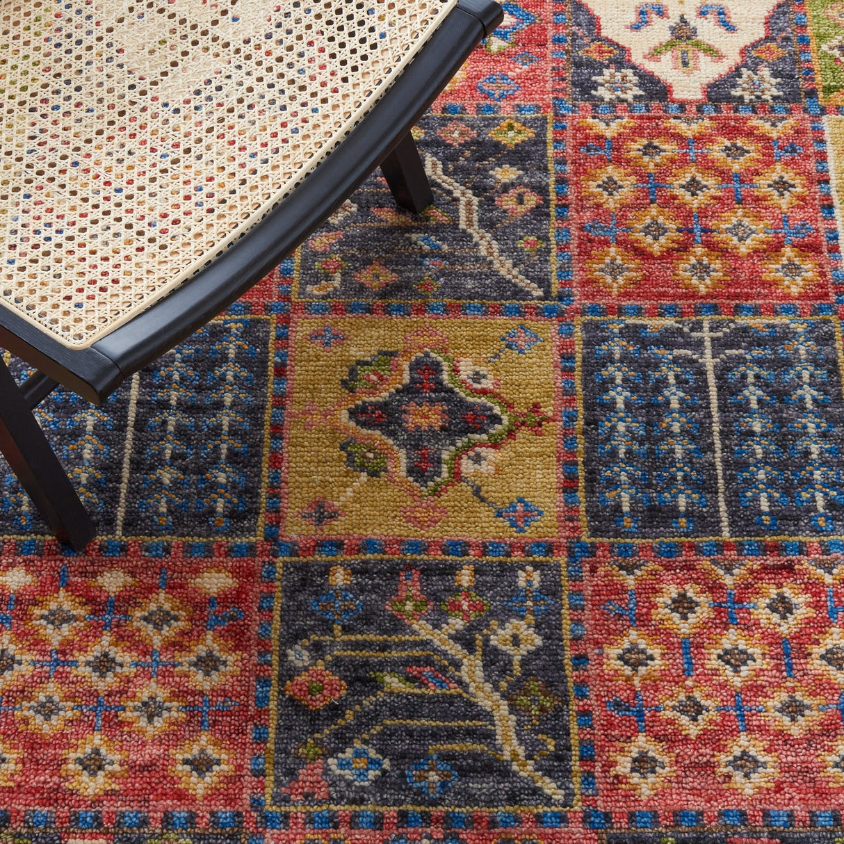 Safavieh Samarkand Srk124Q Red/Green Rug.