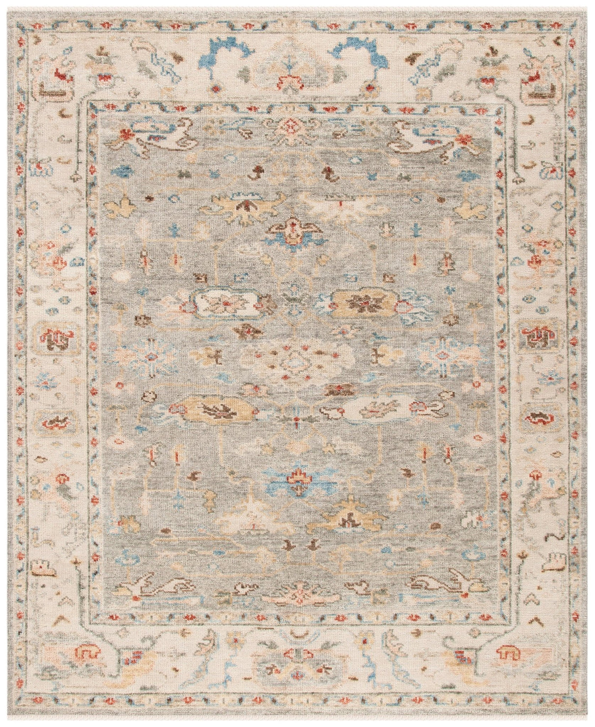 Safavieh Samarkand Srk144F Grey/Ivory Rug.