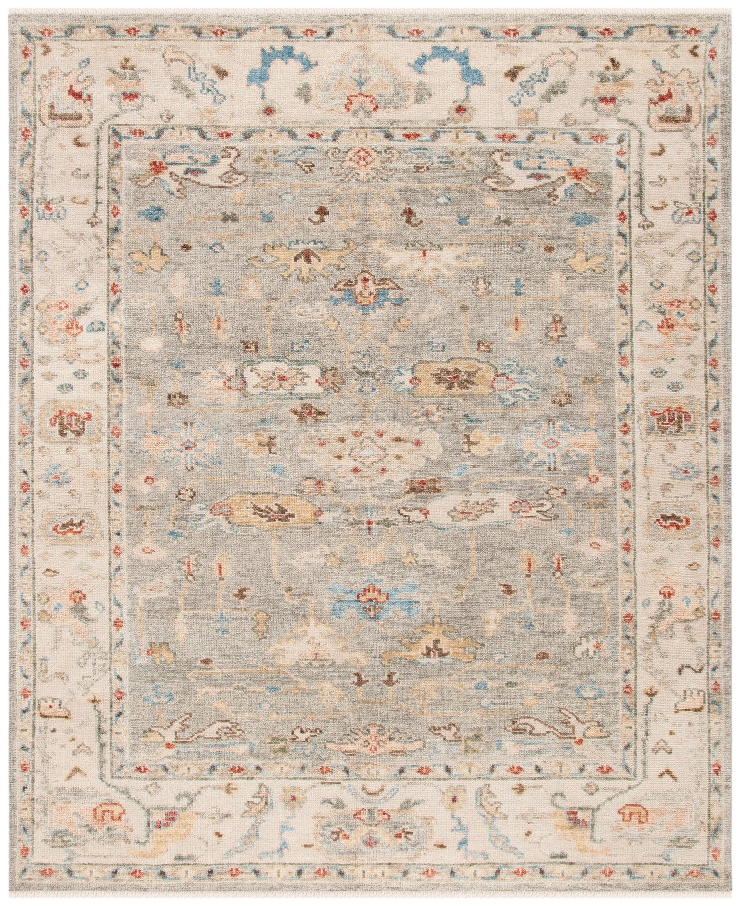 Safavieh Samarkand Srk144F Grey/Ivory Rug.