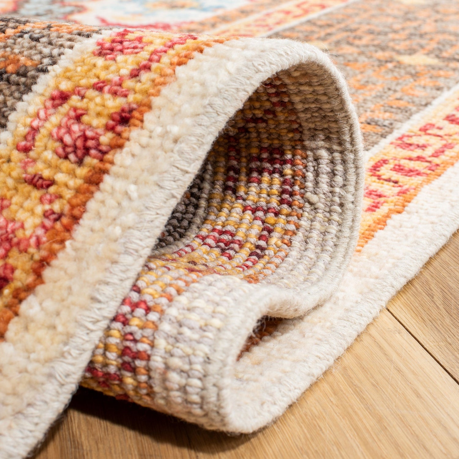 Safavieh Samarkand Srk165B Beige/Charcoal Rug.