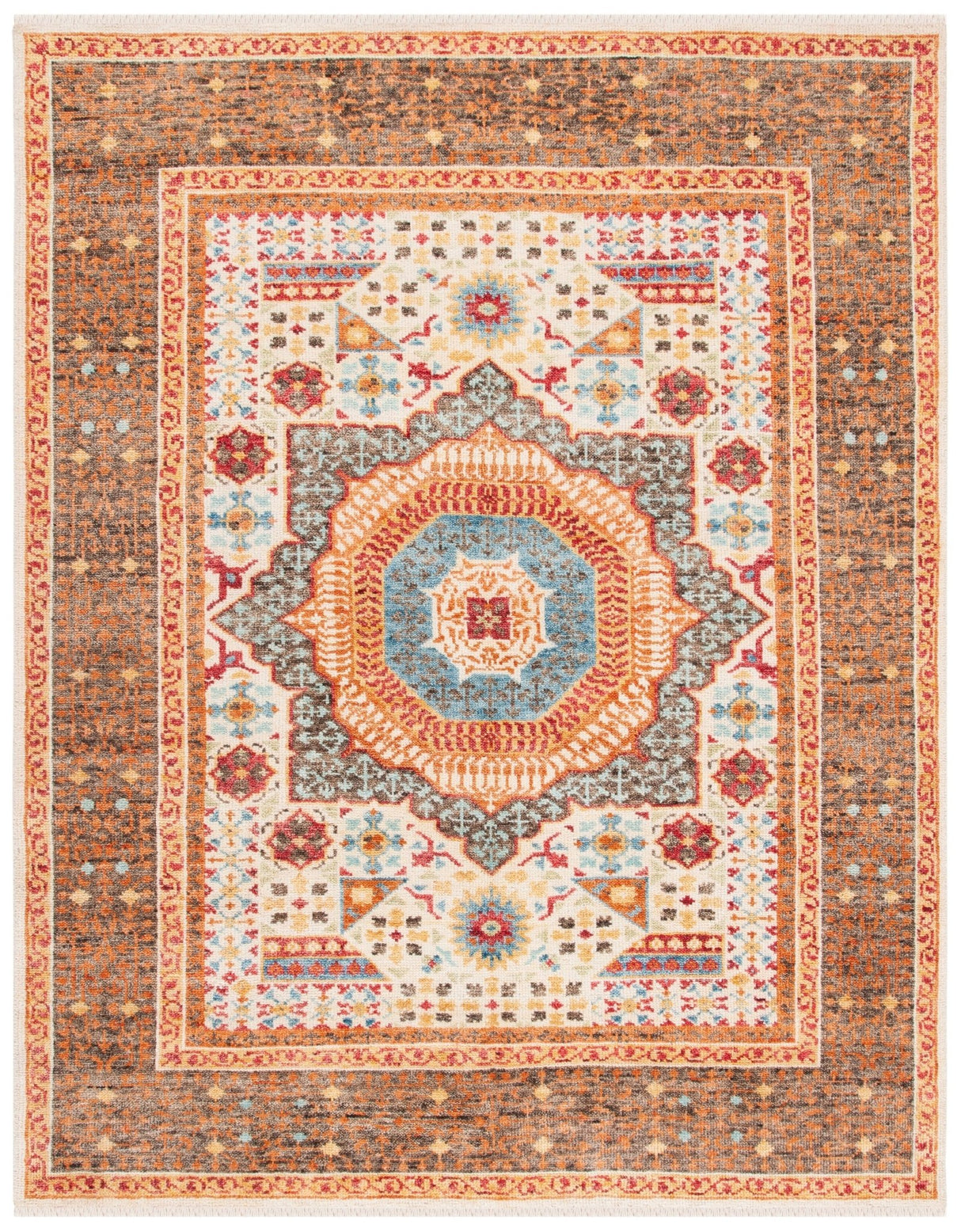 Safavieh Samarkand Srk165B Beige/Charcoal Rug.
