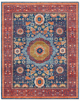 Safavieh Samarkand Srk166P Red/Blue Rug.