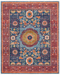 Safavieh Samarkand Srk166P Red/Blue Rug.