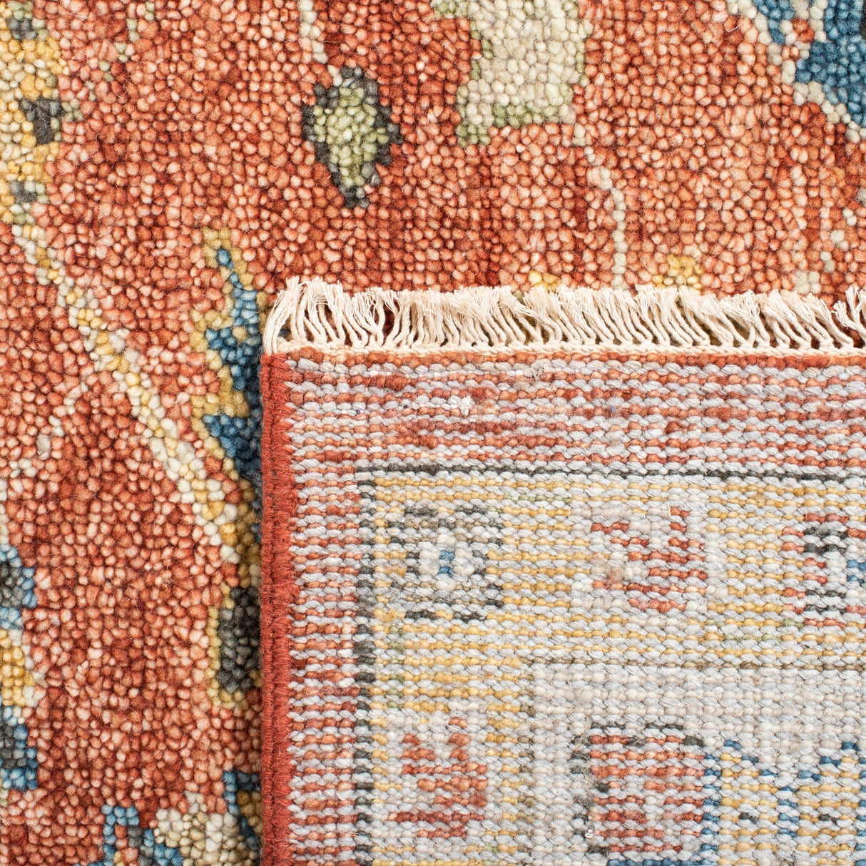 Safavieh Samarkand Srk170B Beige/Rust Rug.