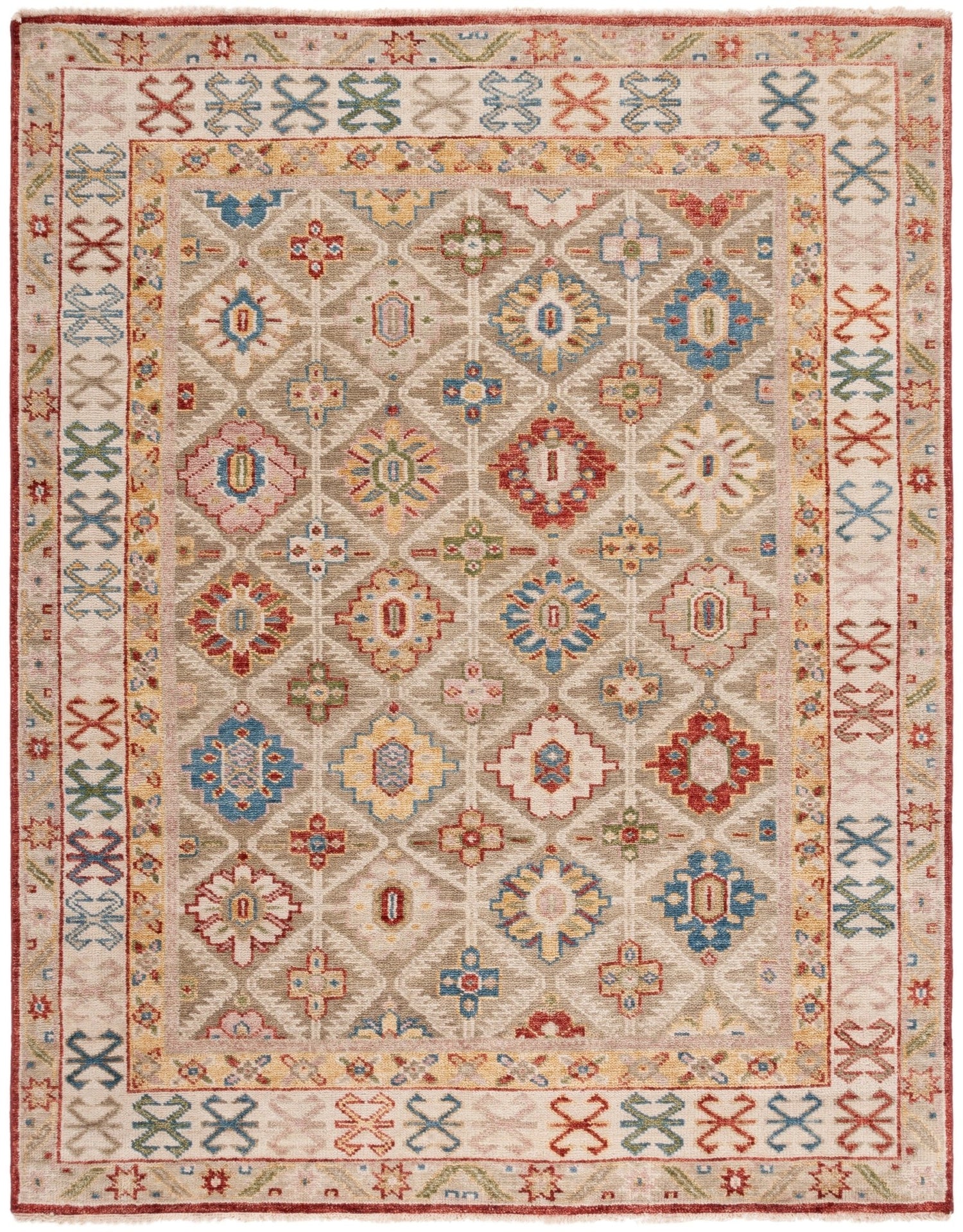 Safavieh Samarkand Srk173B Beige/Ivory Rug.