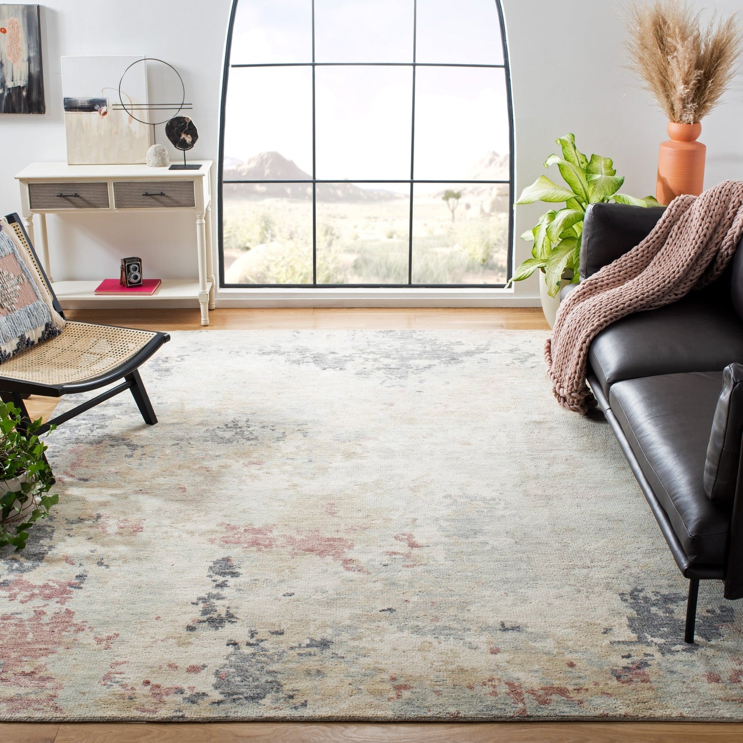 Safavieh Samarkand Srk183F Grey/Ivory Rug.