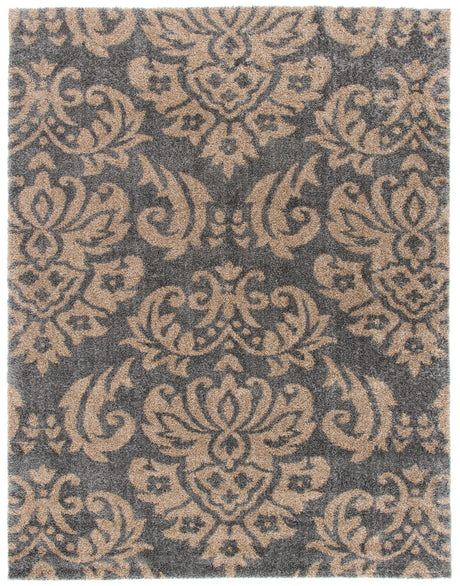 Safavieh Shag Sg460 Grey/Beige Rug.