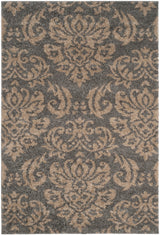 Safavieh Shag Sg460 Grey/Beige Rug.