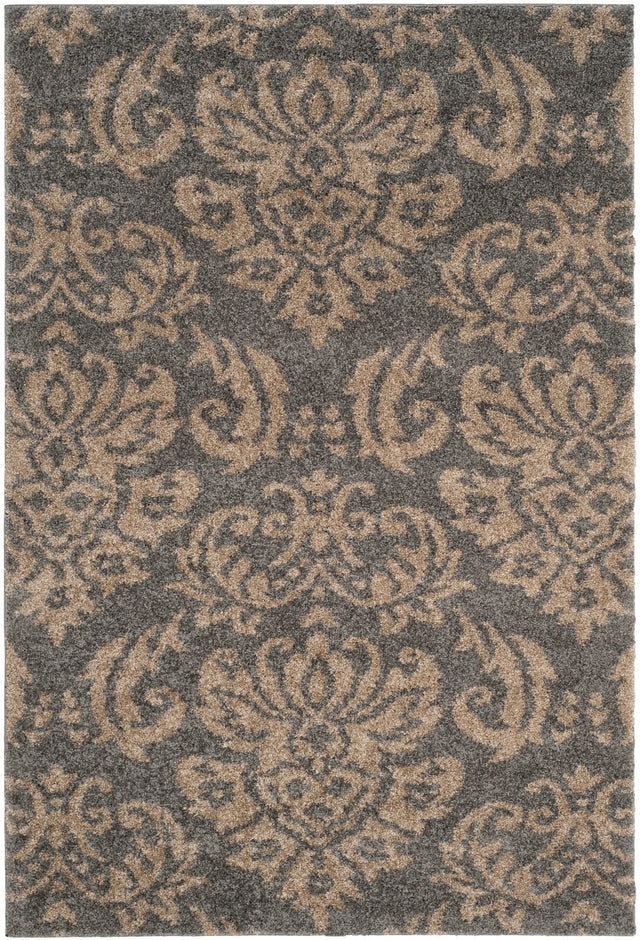 Safavieh Shag Sg460 Grey/Beige Rug.