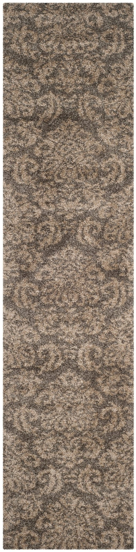 Safavieh Shag Sg460 Smoke/Beige Rug.