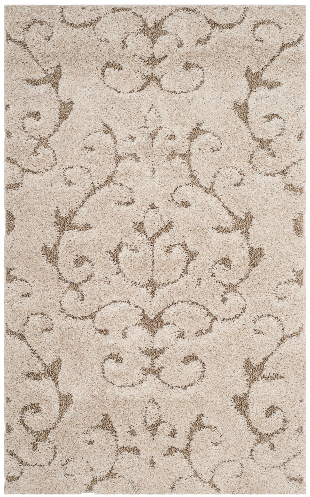 Safavieh Shag Sg470 Cream/Beige Rug.