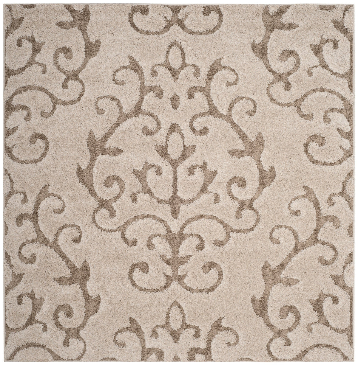 Safavieh Shag Sg470 Cream/Beige Rug.