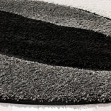 Safavieh Shag Sg475 Grey/Black Rug.