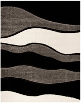 Safavieh Shag Sg475 Grey/Black Rug.